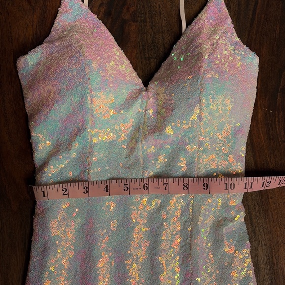 Emerald Sundae Sequin Gown Small Holiday Party Dress - Picture 6 of 9